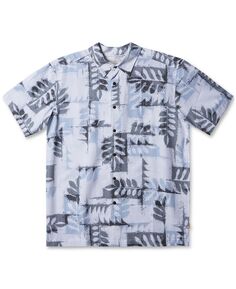 Мужская рубашка Quiksilver с короткими рукавами для каноэ и рифов Quiksilver Waterman