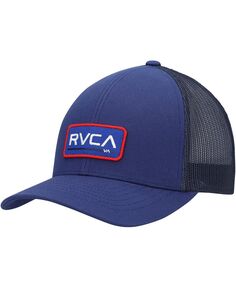 Мужская темно-синяя кепка с логотипом Ticket Trucker III Snapback RVCA