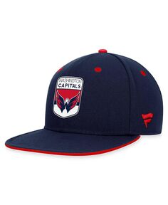 Мужская темно-синяя кепка с логотипом команды Washington Capitals драфта НХЛ 2023 года Fanatics