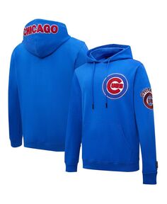 Мужской пуловер с капюшоном и логотипом Royal Chicago Cubs Pro Standard