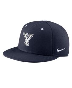 Мужская темно-синяя приталенная бейсболка BYU Cougars Aero True Baseball Performance Nike