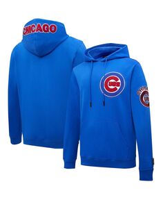 Мужской пуловер с капюшоном и логотипом Royal Chicago Cubs Pro Standard