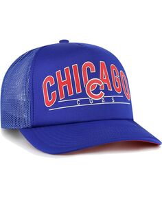 Мужская кепка Snapback Royal Chicago Cubs Backhaul из пеноматериала &apos;47 Brand