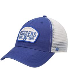 Мужская кепка Snapback Royal Los Angeles Dodgers Penwald Clean Up Trucker &apos;47 &apos;47 Brand