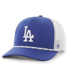 Мужская кепка Snapback Burden Trucker Royal Los Angeles Dodgers &apos;47 &apos;47 Brand
