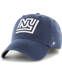Мужская темно-синяя приталенная шляпа New York Giants Gridiron Classics Franchise Legacy &apos;47 Brand