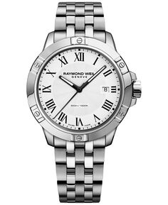 Мужские часы Swiss Tango с браслетом из нержавеющей стали, 41 мм 8160-ST-00300 Raymond Weil