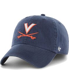 Мужская темно-синяя приталенная шляпа Virginia Cavaliers Franchise &apos;47 Brand