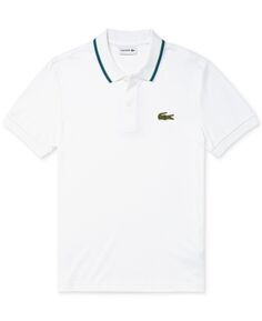 Мужская футболка-поло в рубчик обычного кроя Lacoste