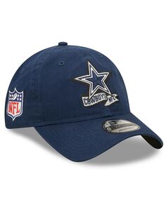 Мужская темно-синяя регулируемая кепка Dallas Cowboys Otc 2022 Sideline 9Twenty New Era