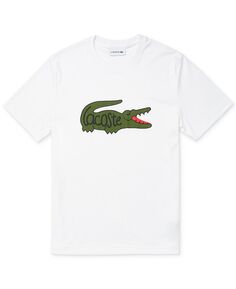 Мужская футболка обычного кроя с логотипом Lacoste