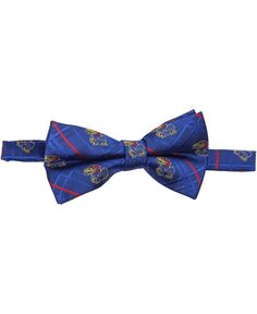 Мужской синий галстук-бабочка Kansas Jayhawks Oxford Eagles Wings