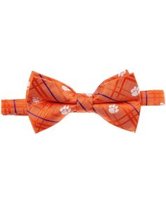 Мужской оранжевый галстук-бабочка Clemson Tigers Oxford Eagles Wings