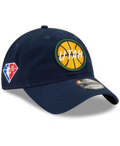 Мужская темно-синяя регулируемая кепка Utah Jazz 2021 NBA Draft 9TWENTY New Era