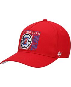 Мужская красная кепка La Clippers Reflex Hitch &apos;47 Snapback &apos;47 Brand