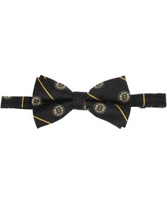 Мужской черный оксфордский галстук-бабочка Boston Bruins Eagles Wings