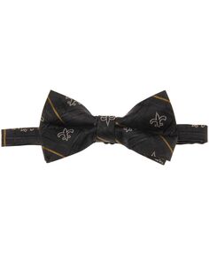 Мужской черный оксфордский галстук-бабочка New Orleans Saints Eagles Wings