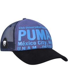 Мужская темно-синяя бейсболка Pumas Club Gold Fan Ink