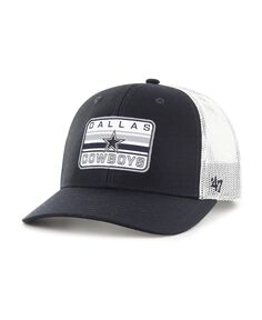 Мужская темно-синяя регулируемая шляпа Dallas Cowboys Drifter MVP Trucker &apos;47 Brand
