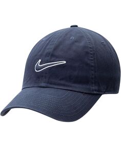 Мужская темно-синяя регулируемая шляпа Heritage 86 Essential Nike