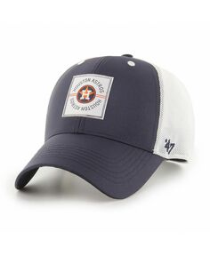 Мужская темно-синяя регулируемая шляпа Houston Astros Disburse MVP Trucker &apos;47 Brand
