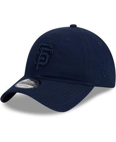 Мужская темно-синяя регулируемая шляпа San Francisco Giants Color Pack 9TWENTY New Era