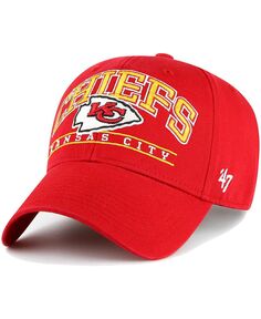 Мужская красная регулируемая кепка Kansas City Chiefs Fletcher MVP &apos;47 Brand