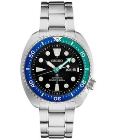 Мужские автоматические часы Prospex Divers Tropical Lagoon из нержавеющей стали с браслетом 45 мм Seiko