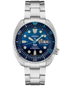 Мужские автоматические часы Prospex PADI Special Edition с браслетом из нержавеющей стали, 45 мм Seiko