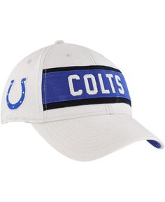 Мужская кремовая регулируемая кепка Indianapolis Colts Crossroad MVP &apos;47 Brand