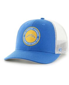 Мужская пудрово-синяя бейсболка Los Angeles Chargers представляет гибкую кепку &apos;47 Brand