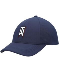 Мужская темно-синяя шляпа Tiger Woods Legacy91 Performance Flex Nike