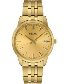Мужские часы Essential золотистого цвета с браслетом из нержавеющей стали, 40 мм Seiko