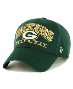 Мужская регулируемая кепка Green Bay Packers Fletcher MVP зеленого цвета &apos;47 Brand