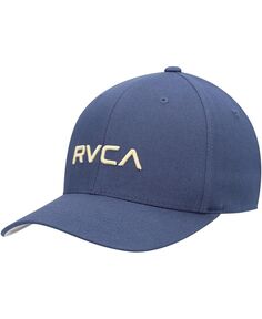 Мужская темно-синяя шляпа с логотипом RVCA