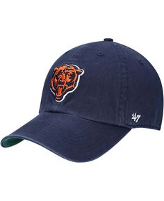 Мужская темно-синяя шляпа с логотипом франшизы Chicago Bears &apos;47 Brand