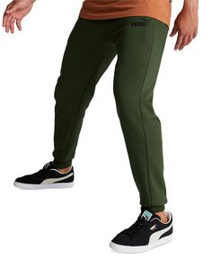 Мужские спортивные брюки из флиса с вышитым логотипом Puma