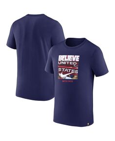 Мужская темно-синяя футболка USMNT Believe Nike