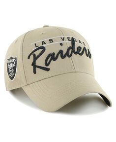 Мужская регулируемая кепка цвета хаки Las Vegas Raiders Atwood MVP &apos;47 Brand