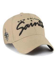 Мужская регулируемая кепка цвета хаки New Orleans Saints Atwood MVP &apos;47 Brand