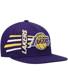 Мужская фиолетовая бейсболка Los Angeles Lakers Retro Bolt Deadstock Snapback Mitchell &amp; Ness