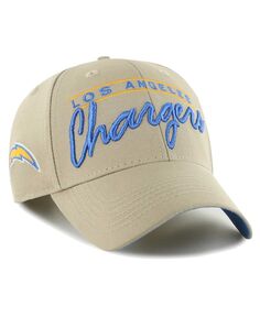 Мужская регулируемая кепка цвета хаки Los Angeles Chargers Atwood MVP &apos;47 Brand