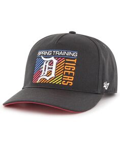 Мужская темно-серая бейсболка Snapback Reflex Hitch Detroit Tigers 2023 Spring Training &apos;47 Brand