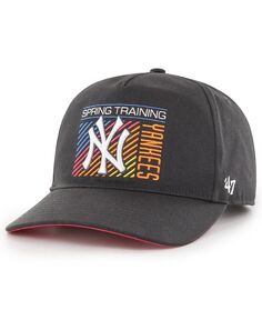 Мужская темно-серая бейсболка New York Yankees 2023 Spring Training Reflex Hitch Snapback &apos;47 Brand