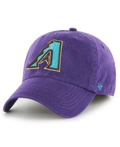 Мужская фиолетовая приталенная шляпа Arizona Diamondbacks Cooperstown Collection Franchise &apos;47 Brand