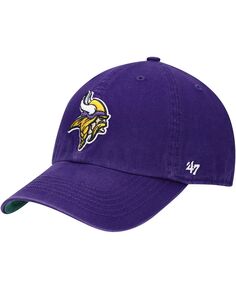 Мужская фиолетовая приталенная шляпа с логотипом Minnesota Vikings Franchise &apos;47 Brand