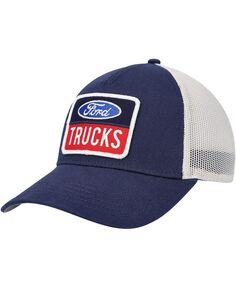 Мужская темно-синяя кепка Snapback с нашивкой Ford Trucks из твила Valin American Needle