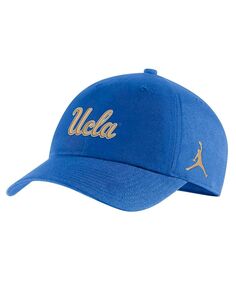 Мужская фирменная синяя регулируемая кепка с логотипом UCLA Bruins Heritage86 Jordan