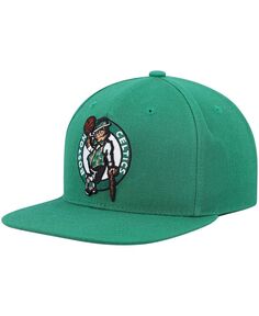 Мужская бейсболка Kelly Green Boston Celtics Ground 2.0 Snapback Mitchell &amp; Ness