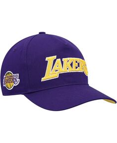 Мужская фиолетовая бейсболка Los Angeles Lakers Contra Hitch Snapback &apos;47 Brand